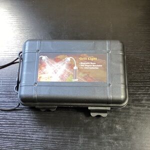 Black Magnetic Flashlight Set with Batteries